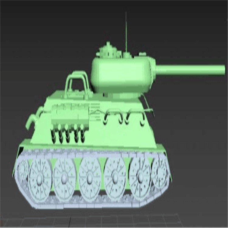 通川充气军用坦克模型